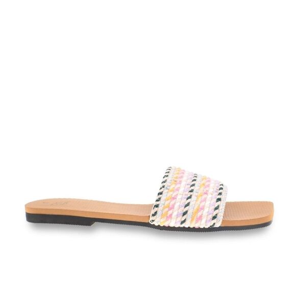 Women's Woven Slide Sandals Shoes Size 8 - Picture 6 of 9